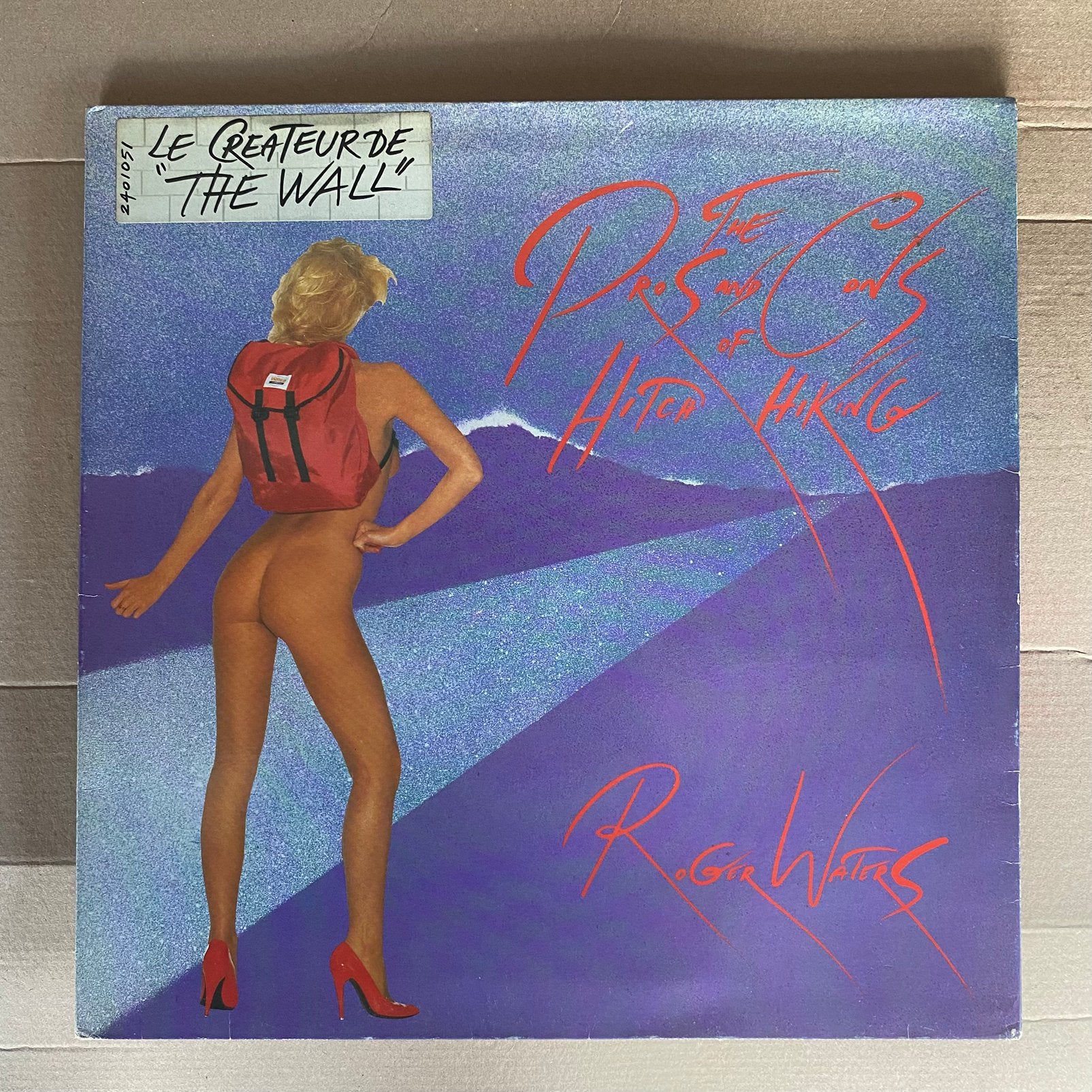 Lp - roger waters - pro’s en con’s of hitchhiking, Ophalen of Verzenden, Zo goed als nieuw, 12 inch