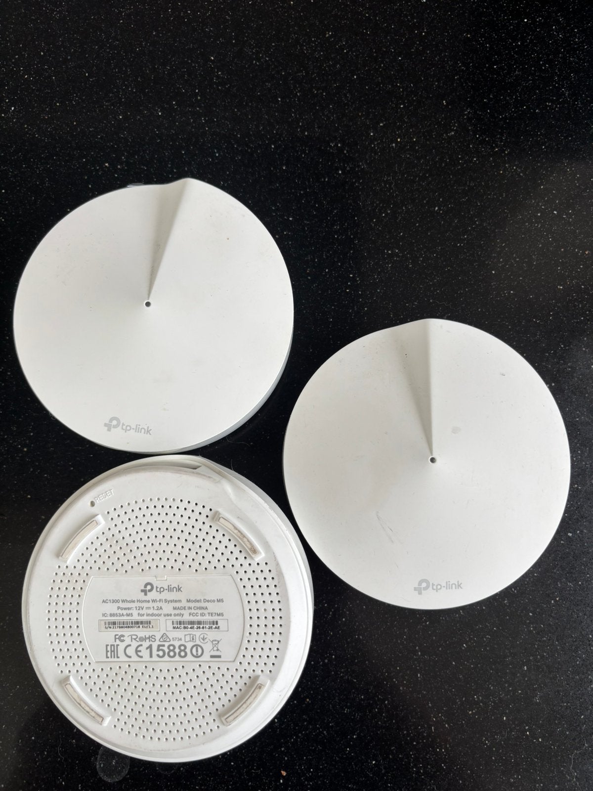 TP-Link Deco M5 Mesh WiFi – 3-pack – Complete set, Ophalen of Verzenden, Gebruikt
