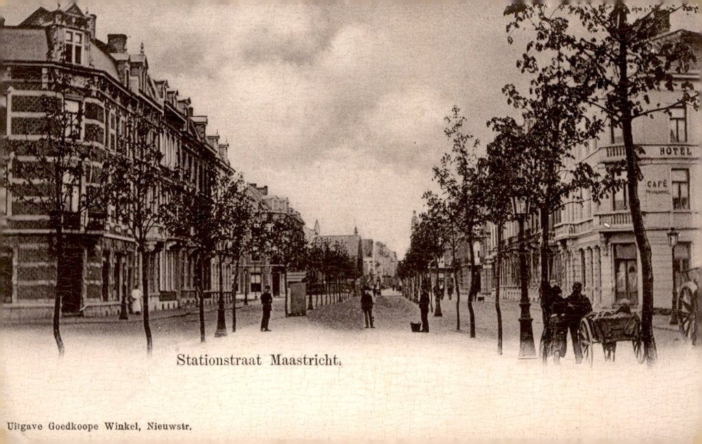 Maastricht Stationsstraat 3 282, Verzamelen, Verzenden, Voor 1920, Ongelopen, Limburg