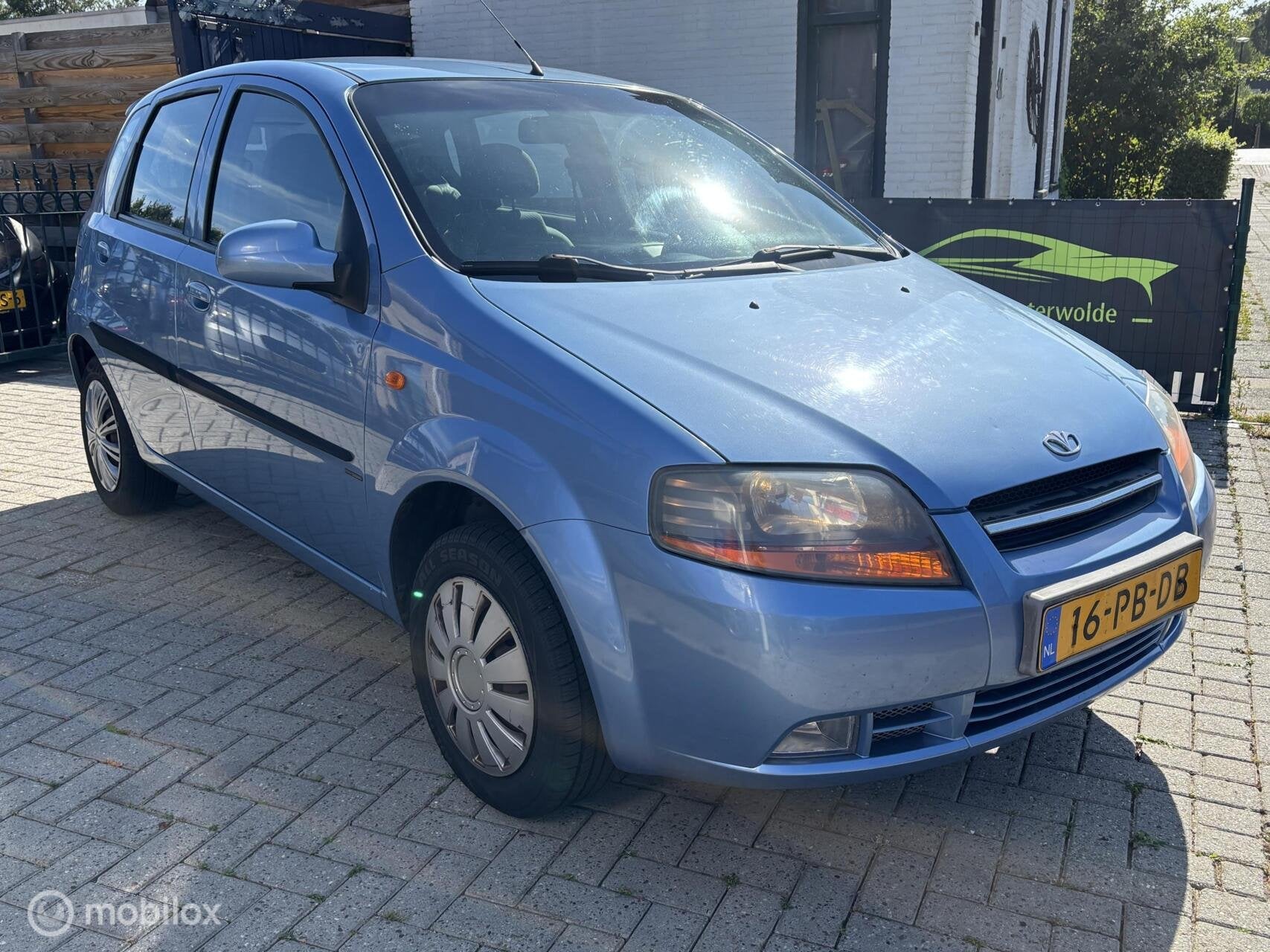 Daewoo Kalos 1.4-16V Class | automaat | airco !, Auto's, Daewoo, 94 pk, 4 cilinders, Elektrische ramen, Bedrijf