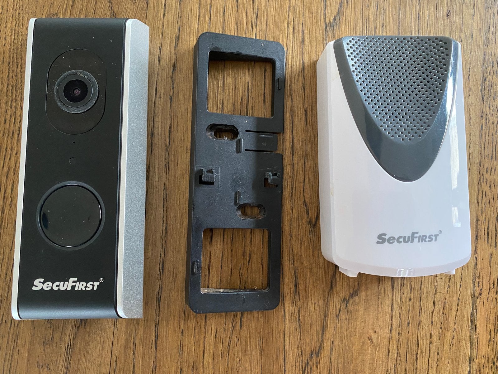 Wifi deurbel met camera, Ophalen of Verzenden, Bewegingsdetectiesensor, Gebruikt, Bedraad