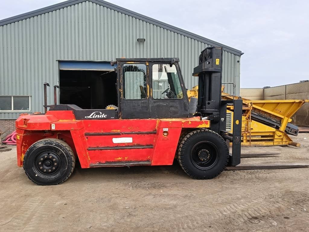 LANSING LINDE HERCULES 16-1200 16 ton heftruck forklift stap, Zakelijke goederen, Machines en Bouw | Heftrucks en Intern transport
