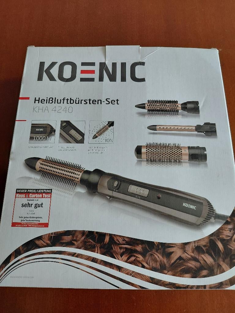 hetelucht borstelset, Ophalen of Verzenden, Zo goed als nieuw, Krultang of Stijltang