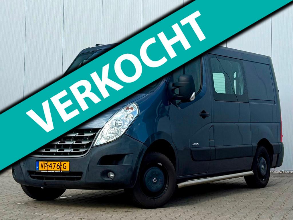 Renault Master T35 2.3 dCi L1H2 Eco Rolstoelbus Met lift, Auto's, Bestelauto's, Euro 5, 125 pk, Gebruikt, Elektrische ramen