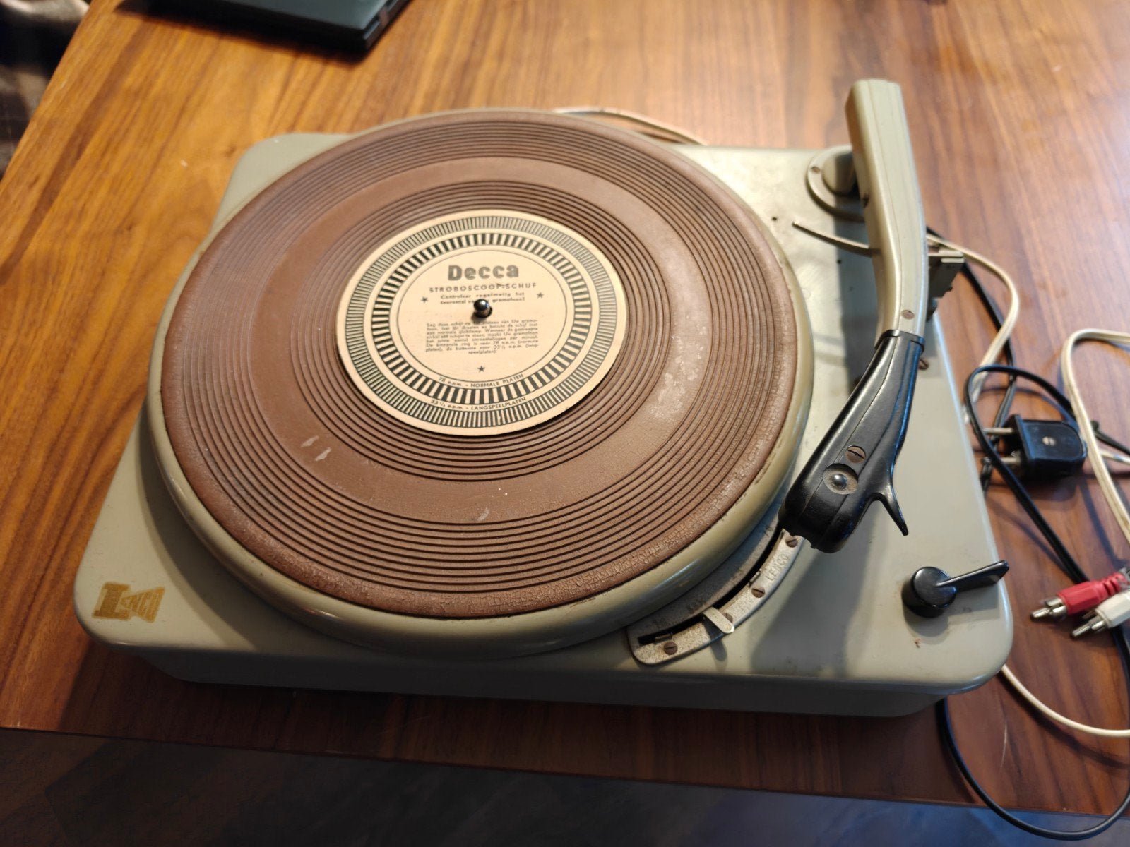 Vintage Lenco F50 draaitafel, Ophalen of Verzenden, Gebruikt, Platenspeler, Overige merken