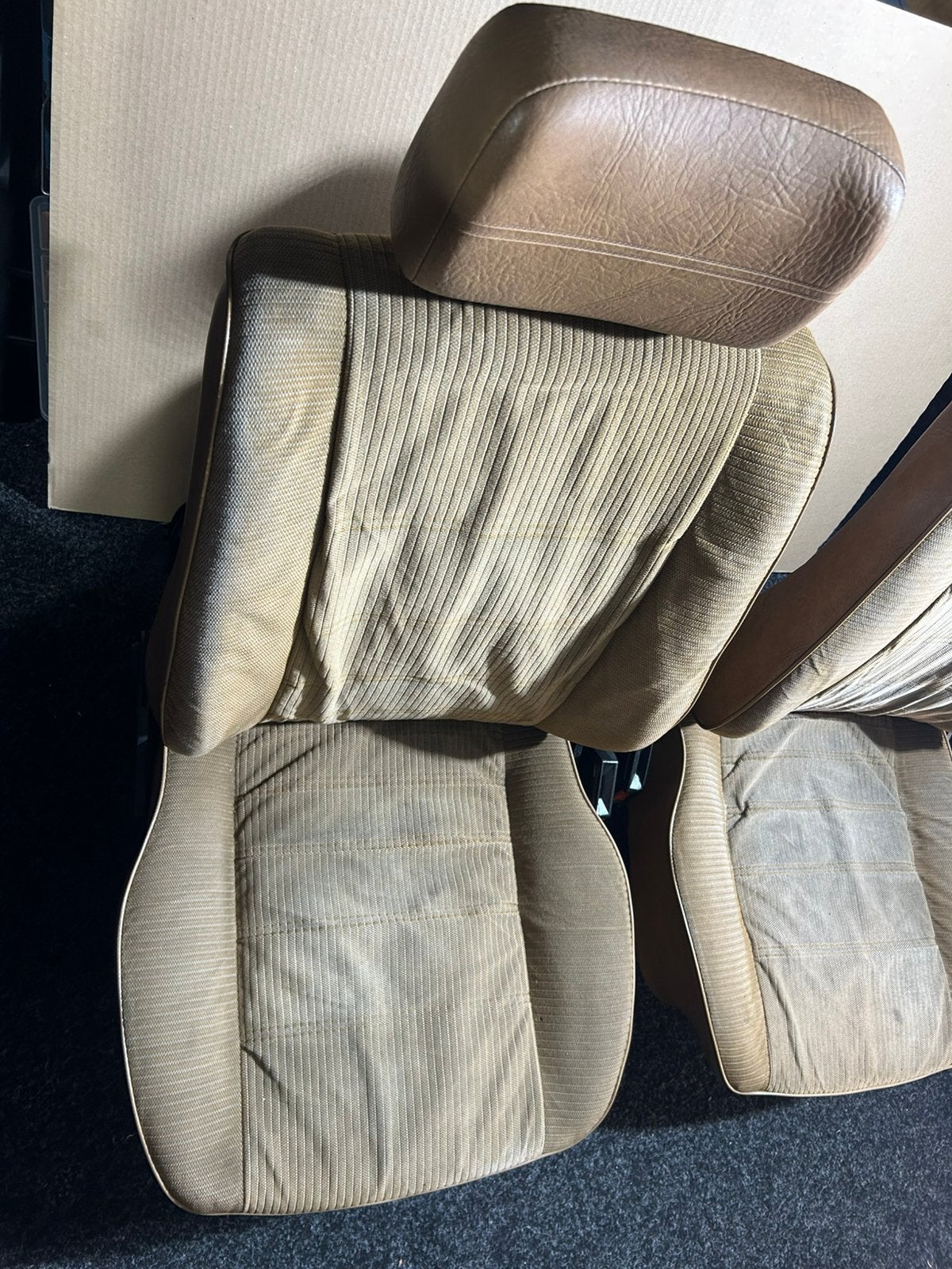 Volkswagen golf 1 mk1 stoelen, Ophalen, Gebruikt, Volkswagen