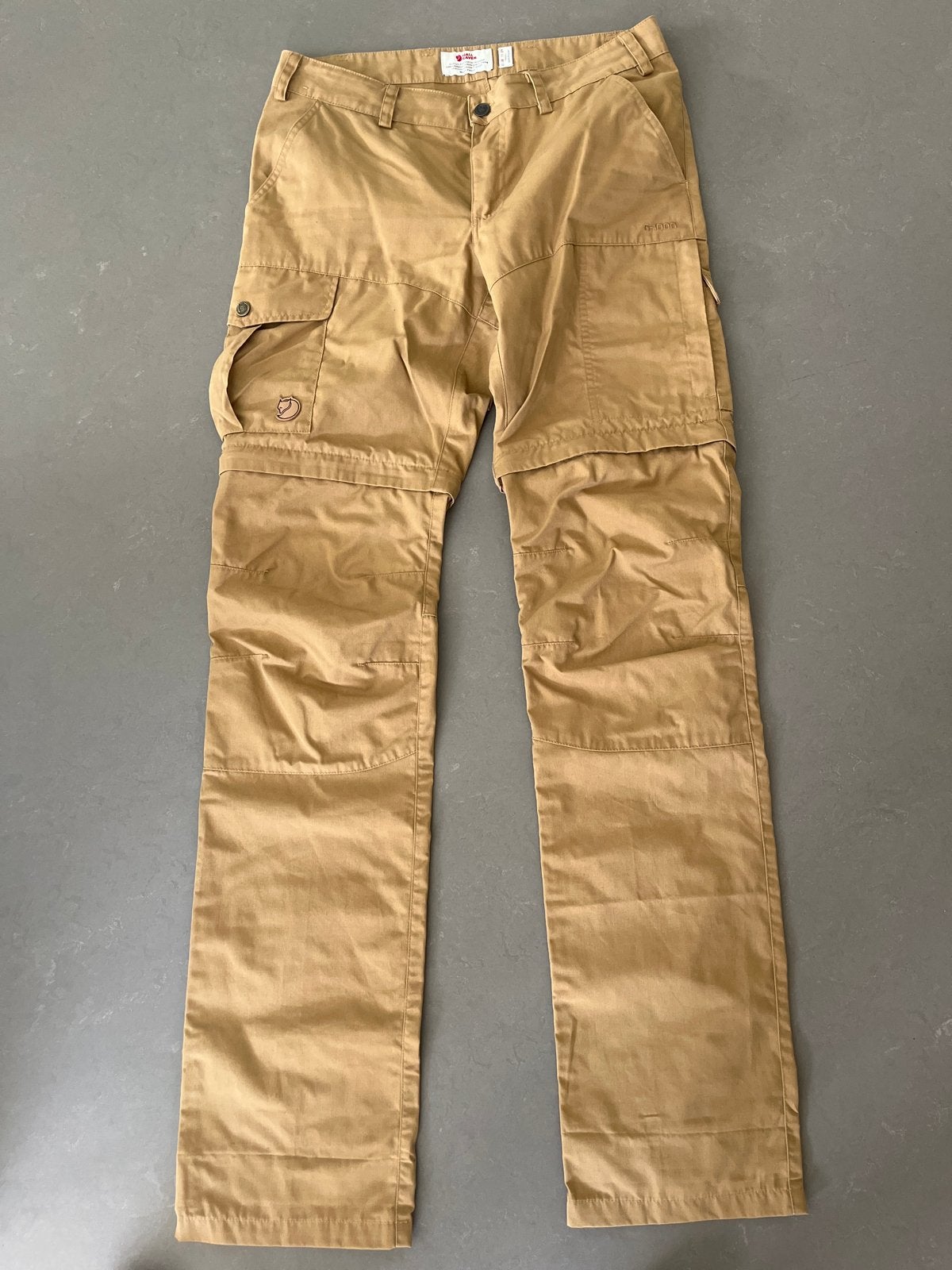 Fjällräven Keb Trousers Zip-Off Dames Outdoor Broek EU 38, Kleding | Dames, Broeken en Pantalons, Maat 38/40 (M), Beige, Ophalen of Verzenden