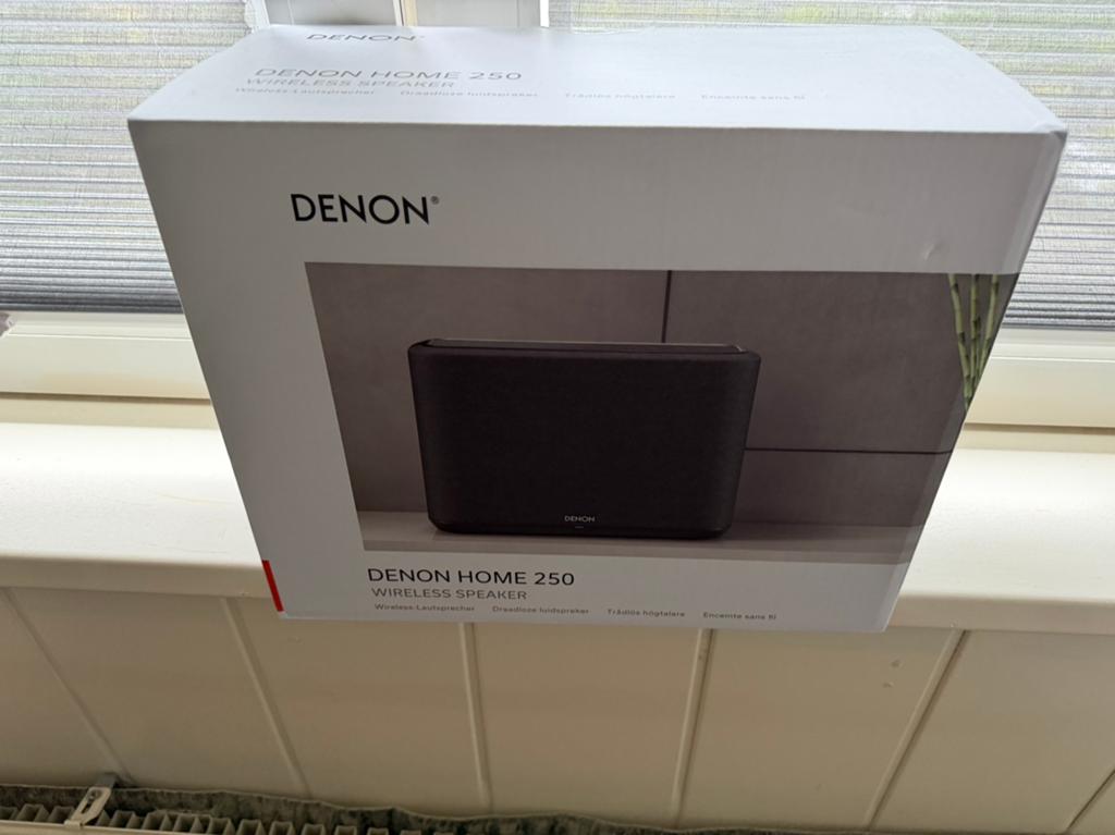 Nieuw in doos.denon home 250., Overige merken, Refurbished, Ophalen of Verzenden, 120 watt of meer