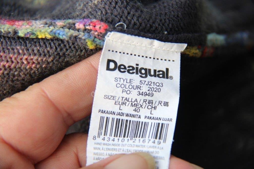 Vest grijs/ kleur Desigual mt L Winter Vaste prijs, Kleding | Dames, Maat 42/44 (L), Ophalen of Verzenden, Zo goed als nieuw, Desigual