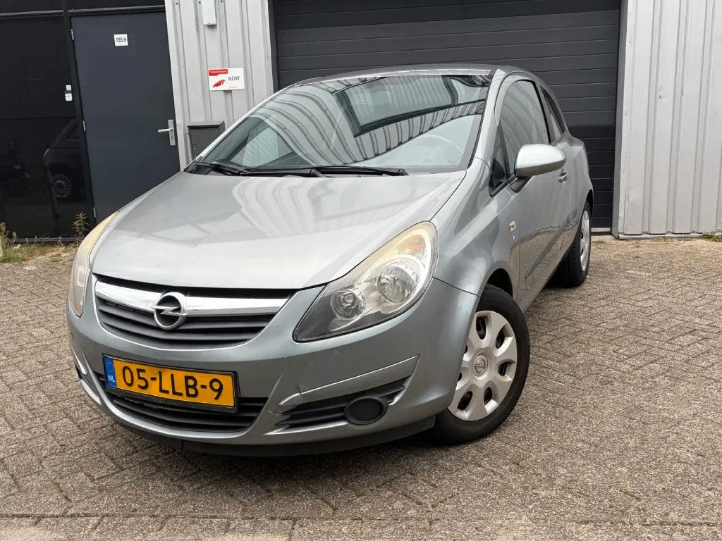Opel Corsa | Nieuwe APK | Airco & Cruise | Inruil mogelijk!, 40 €/maand, Zwart, Bedrijf, 3 cilinders