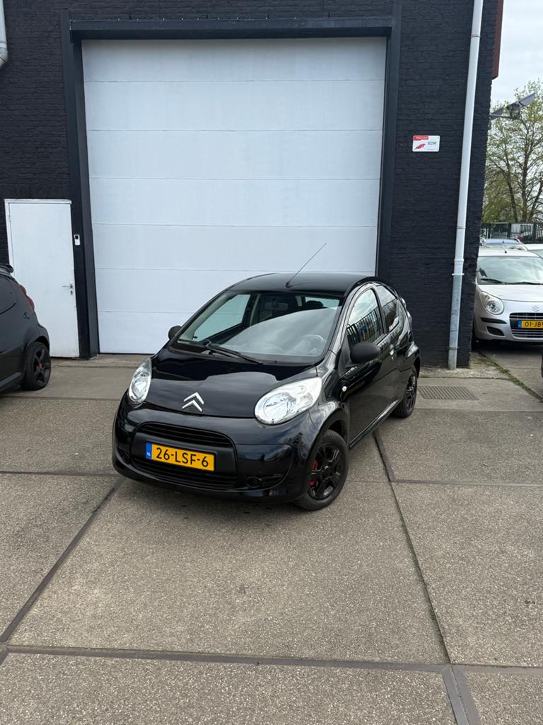 Citroën C1 1.0 3-DRS 2010 Zwart, Voorwielaandrijving, Stof, 4 stoelen, C1