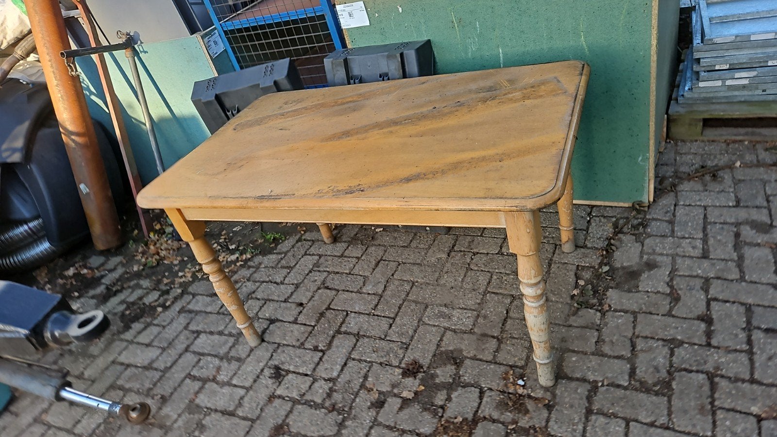 tafel gratis, Tuin en Terras, Ophalen, Gebruikt, Rechthoekig