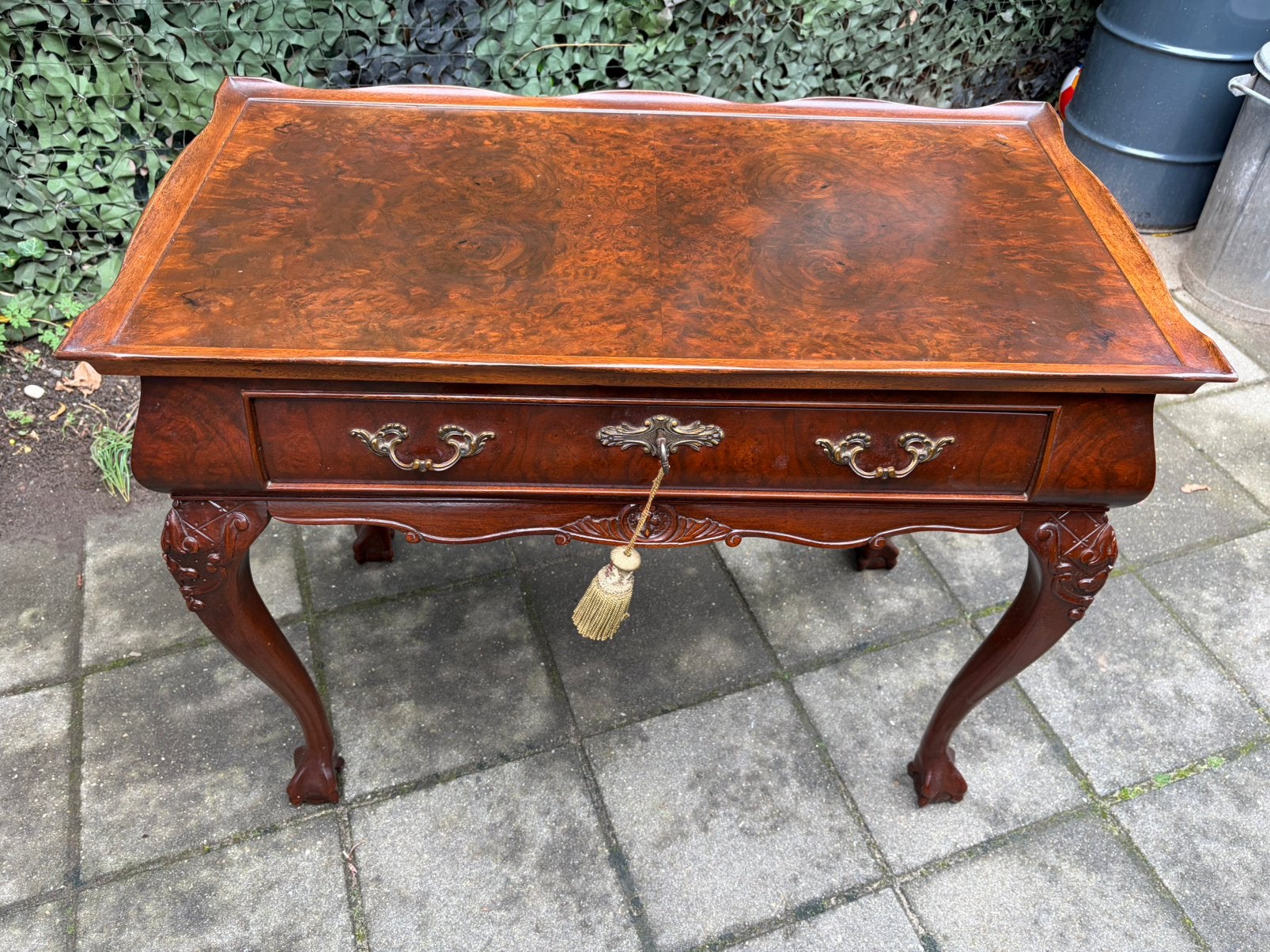 Prachtige antieke theetafel / Queen Anne / Chippendale), Ophalen