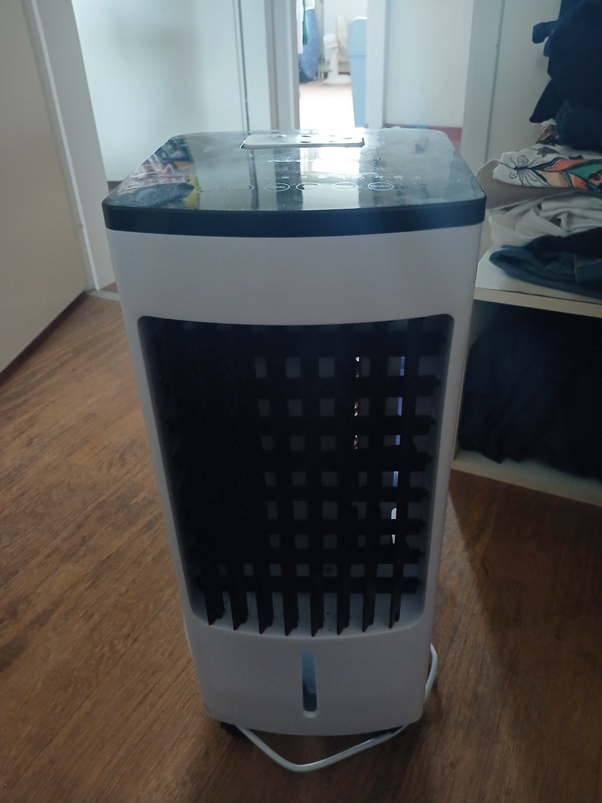 Nedis Mobiele Airco met Afstandsbediening en Timer, Witgoed en Apparatuur, Ophalen, Gebruikt, Minder dan 60 m³, 3 snelheden of meer