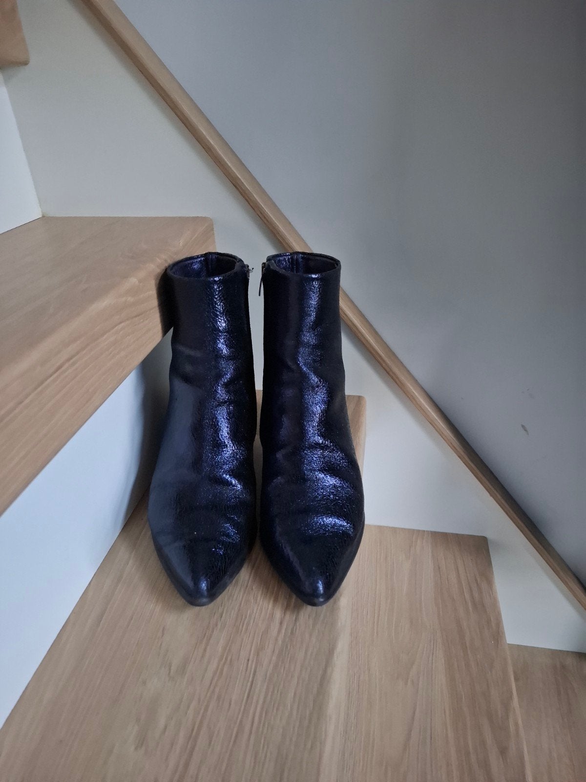 Dames enkellaarsjes maat 37 Floris van Bommel donkerblauw, Blauw, Floris van Bommel, Lage of Enkellaarzen, Ophalen of Verzenden