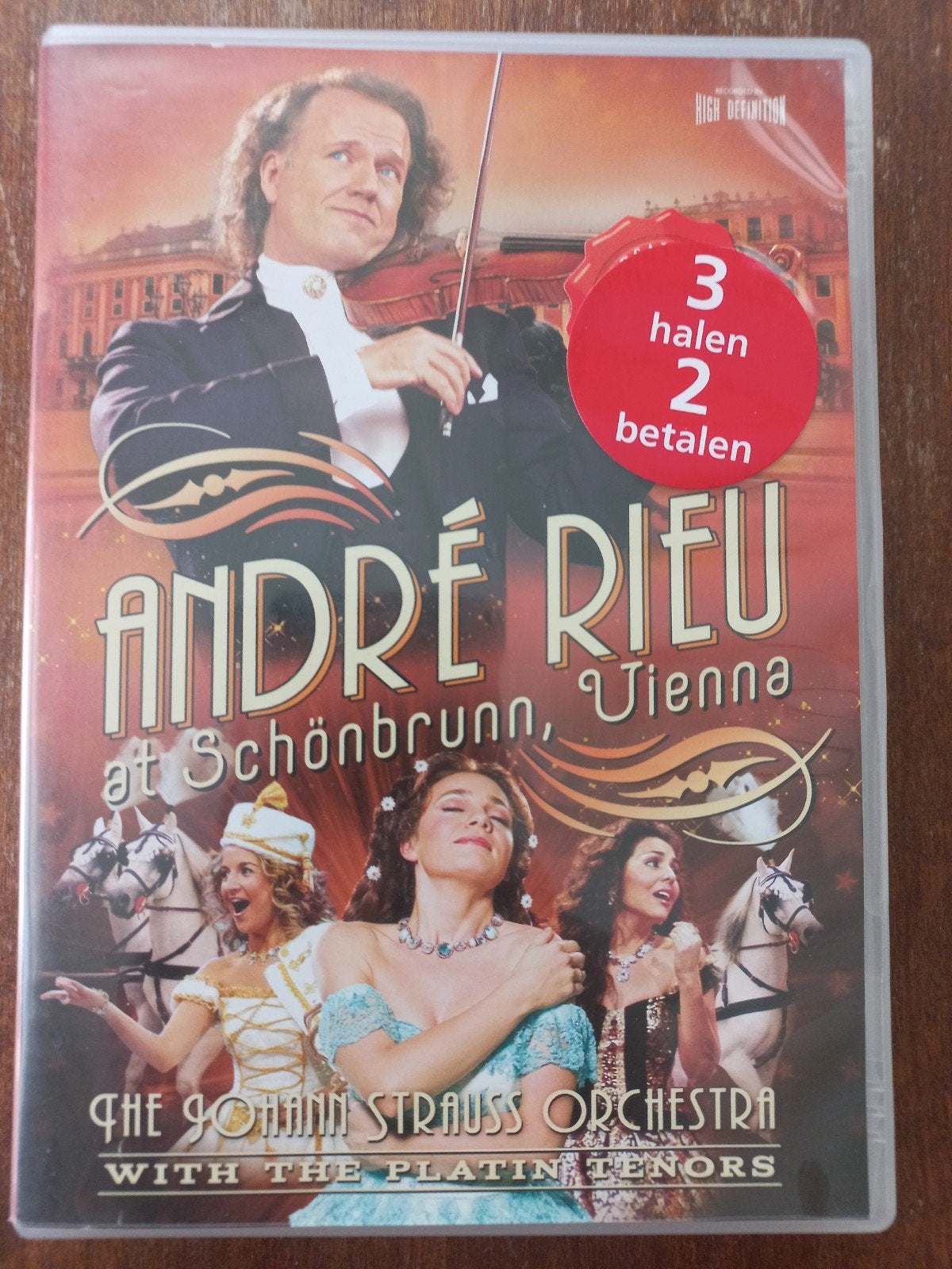 André Rieu at Schönbrunn, Vienna - Live Concert, Alle leeftijden, Nederlands, Ophalen of Verzenden, Concert