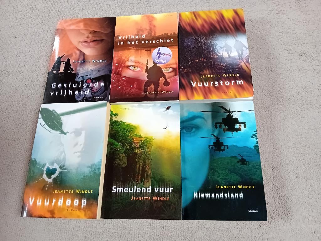 Jeanette Windle - 6 titels, Boeken, Ophalen of Verzenden, Zo goed als nieuw
