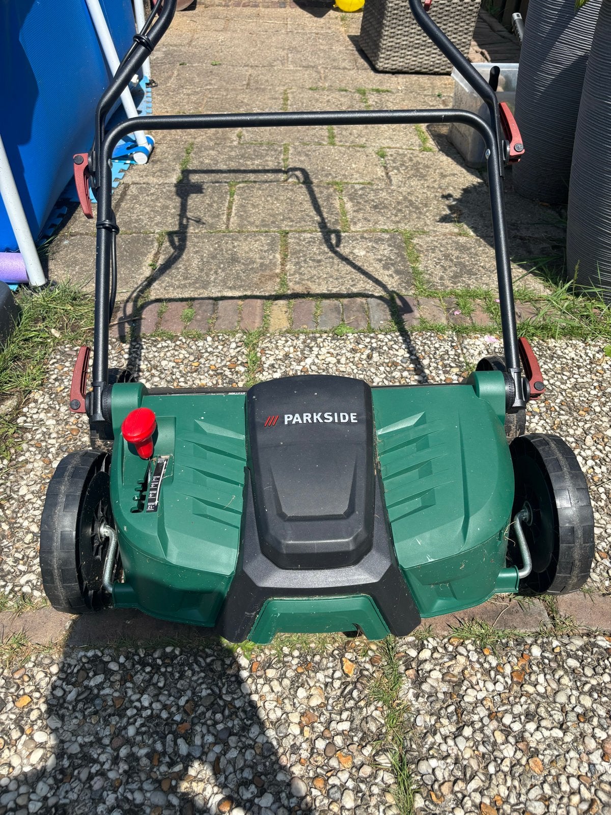Parkside Verticuteermachine - Compleet en Werkend, Ophalen of Verzenden, Gebruikt, Elektrisch