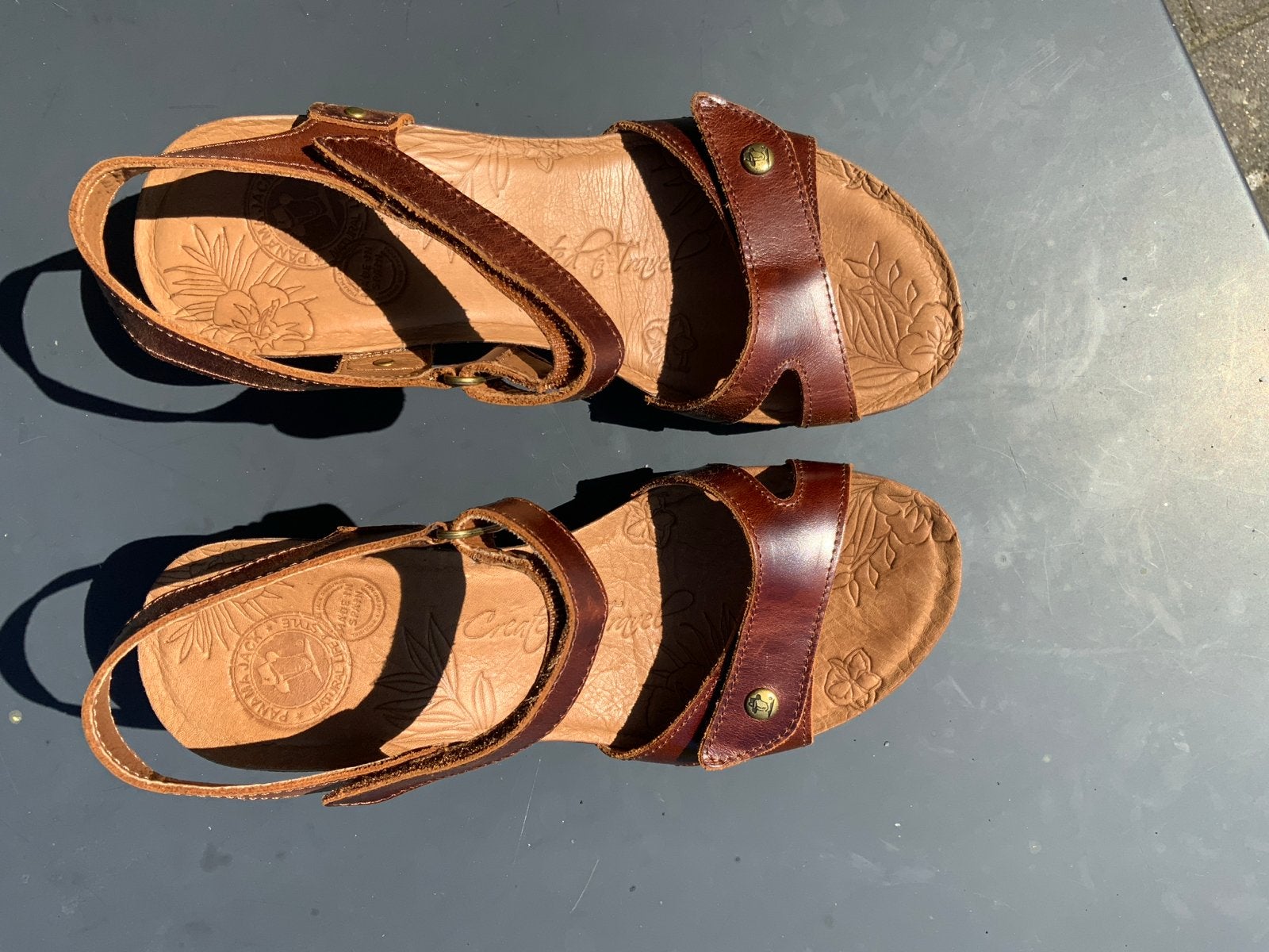 Panama jack damessandaal maat 37, Bruin, Zo goed als nieuw, Sandalen of Muiltjes, Ophalen of Verzenden