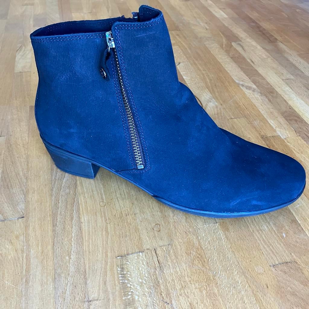 Hartjes City Boot Enkellaarsjes - Donkerblauw Nubuck, Kleding | Dames, Schoenen, Ophalen, Nieuw, Blauw, Lage of Enkellaarzen