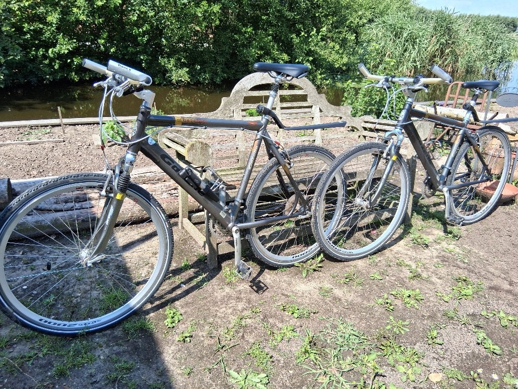 Gazelle dames en heren fiets, Fietsen en Brommers, Ophalen, Zo goed als nieuw, Gazelle, Versnellingen