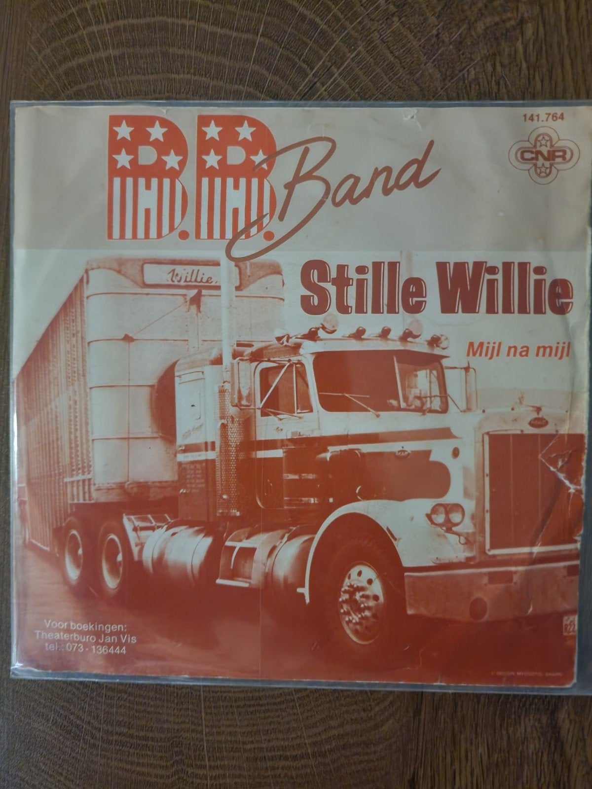 B.B. Band - Stille Willie / Mijl na mijl (Single), Gebruikt, 7 inch, Single, Ophalen of Verzenden