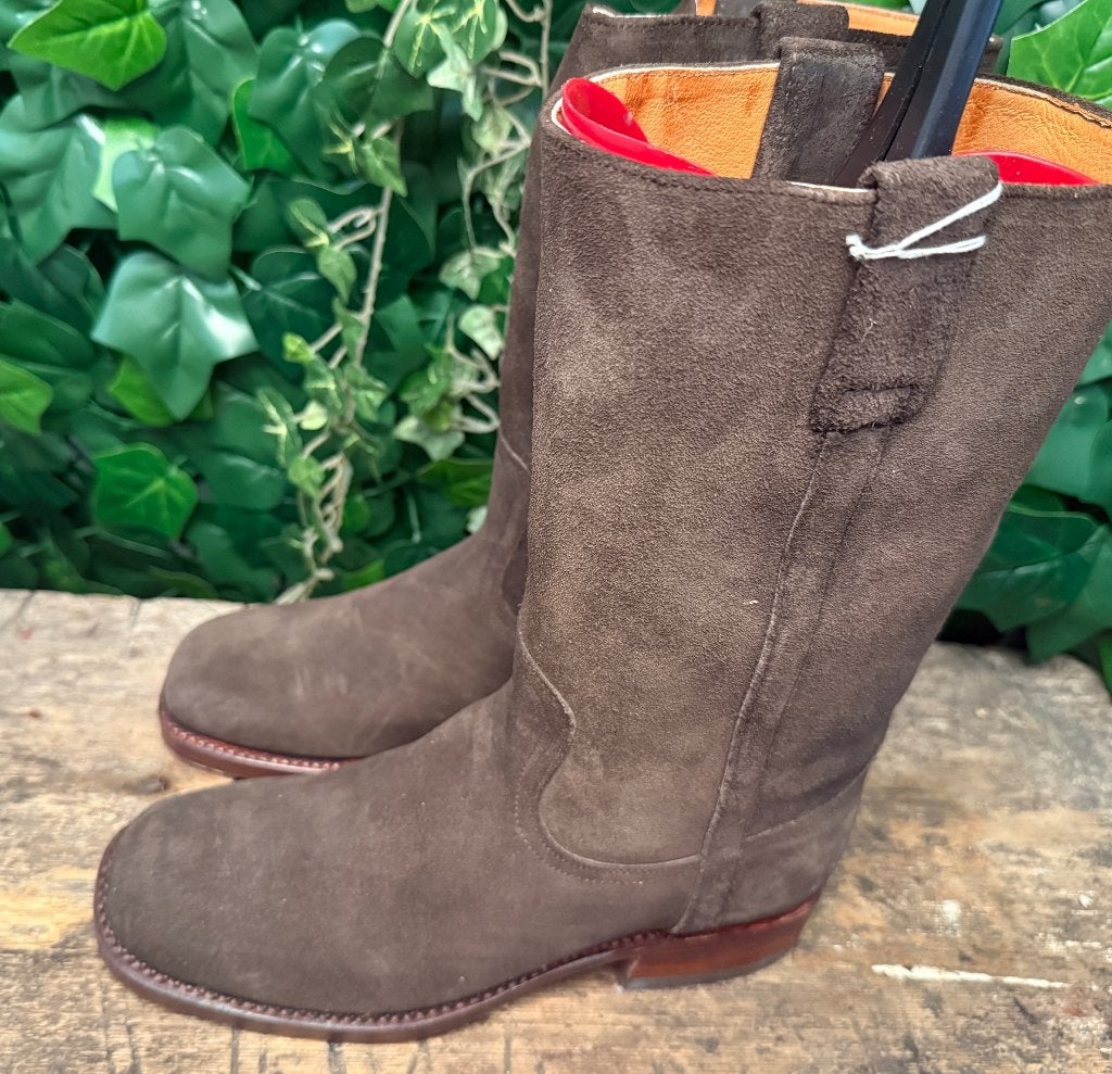 geweldig mooie suede vintage laarzen van Sendra maat 39, Bruin, Nieuw, Ophalen of Verzenden, Sendra