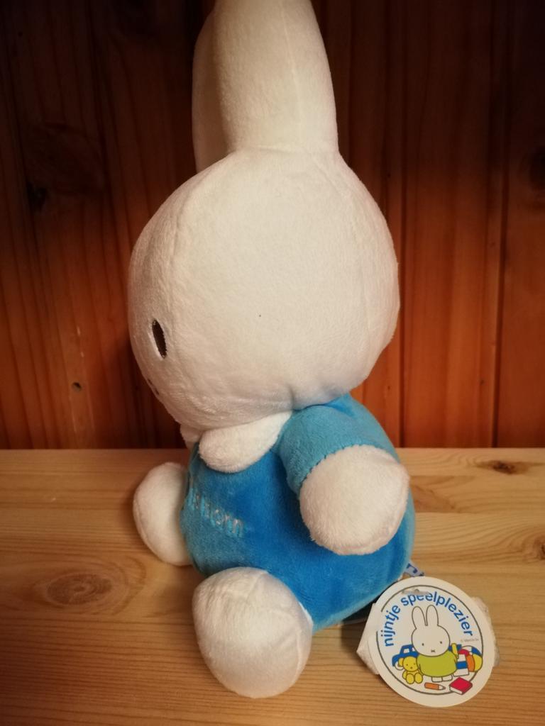 Nijntje knuffel 'A star is born' blauw - nieuw, Ophalen, Overige merken, Blauw, Konijn