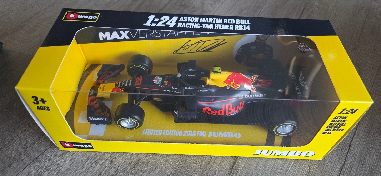 Aston Martin Red Bull Racing RB14 2018 1:24 Nieuw, Ophalen of Verzenden, Nieuw, Auto, Overige merken
