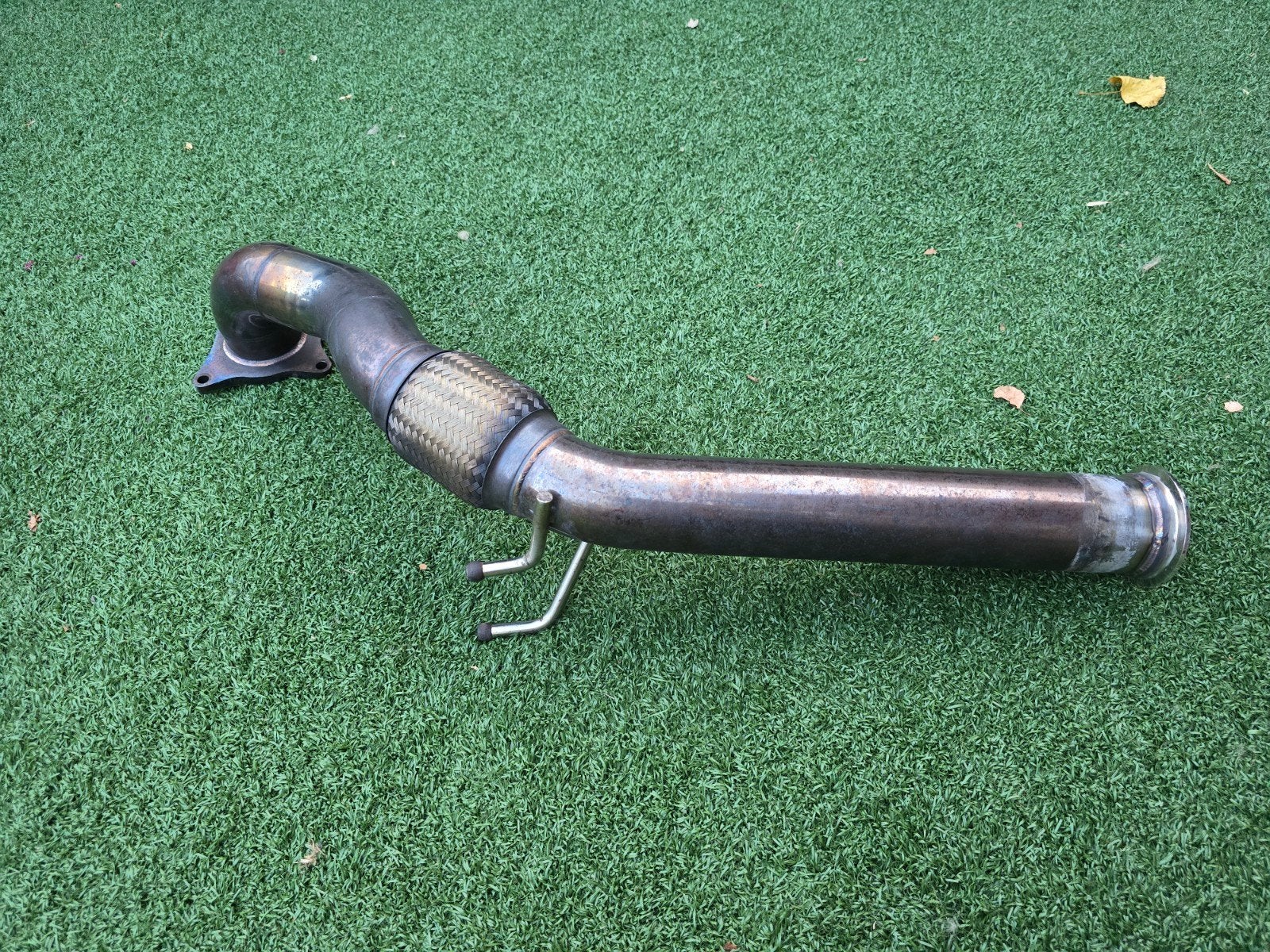 VAG Audi A3 Quattro Golf R 2.0 TFSI RVS 3 Inch Downpipe, Ophalen of Verzenden, Gebruikt, Seat