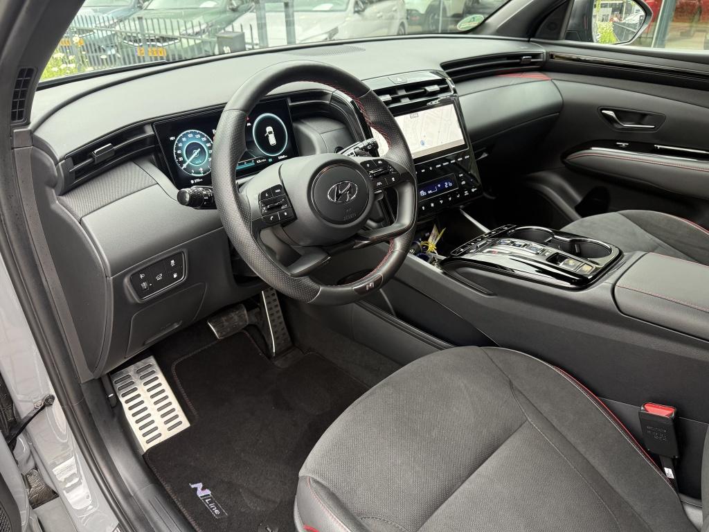 Hyundai Tucson 1.6 T-GDI PHEV N-Line | Leder | Adaptive crui, Auto's, Hyundai, Automaat, 1350 kg, Gebruikt, Zwart