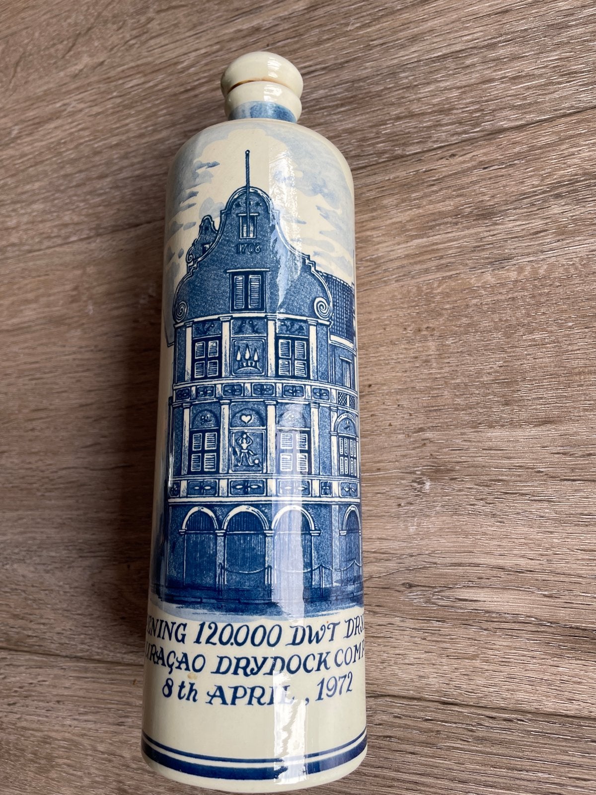 Koningklijk Goedewaagen Gouda Holland Fles 1972, Antiek en Kunst, Ophalen of Verzenden