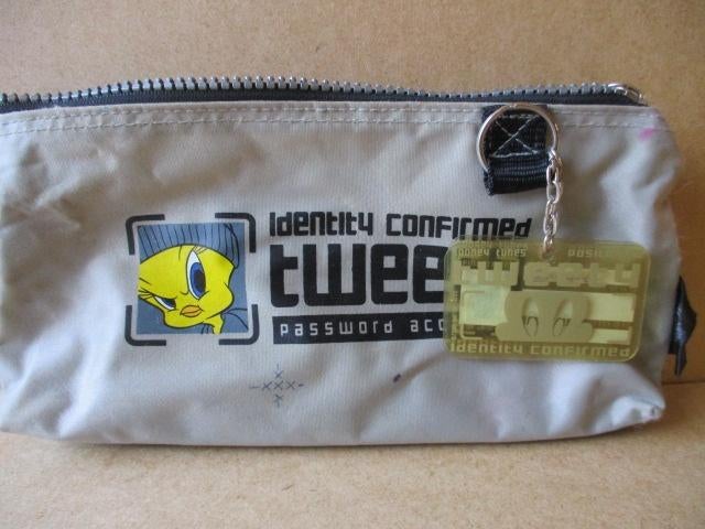 adv10536 tweety etui 2, Ophalen, Looney Tunes, Gebruikt, Overige typen