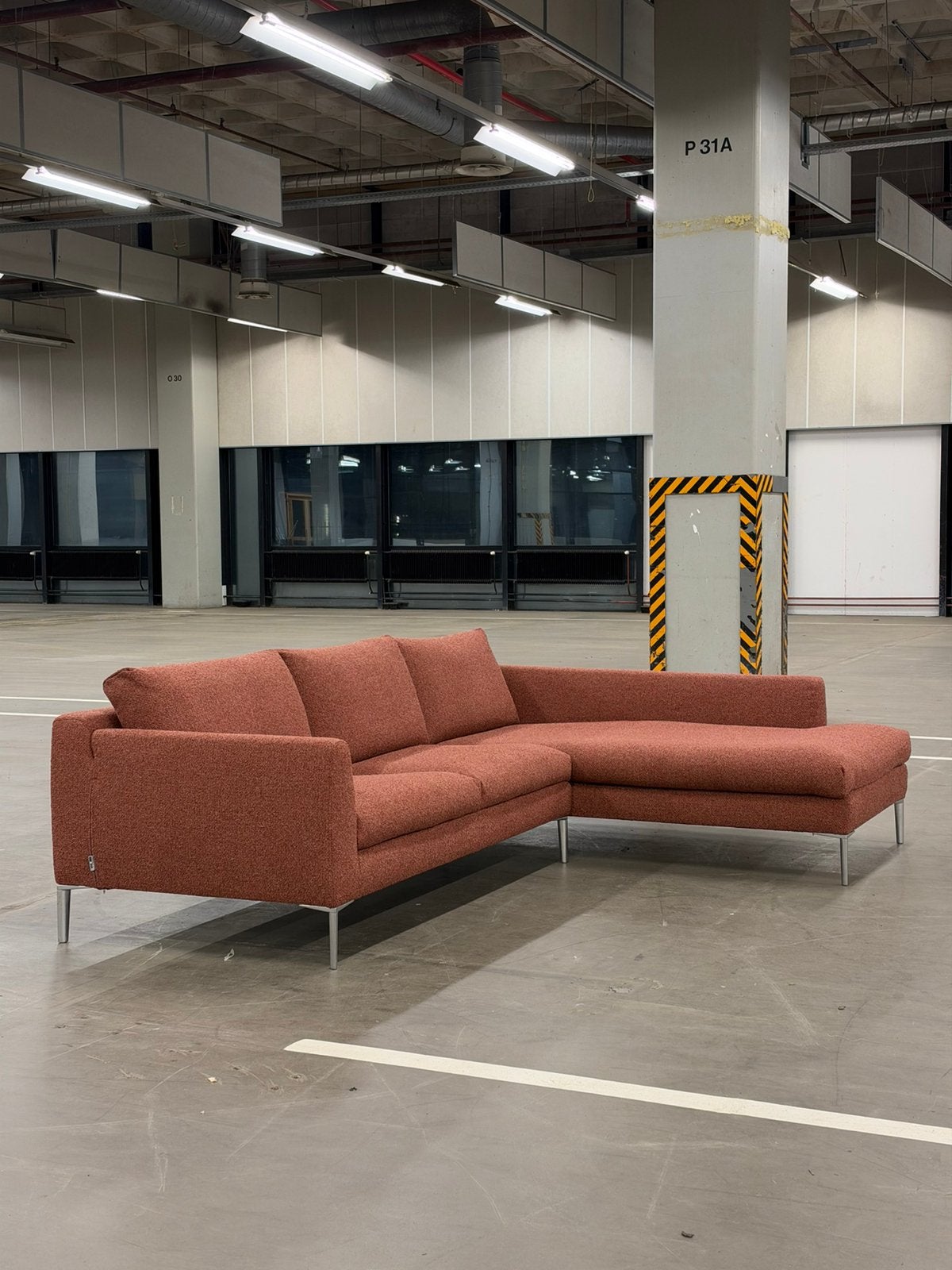 Design on Stock Heelz Hoekbank | NIEUWSTAAT + Garantie, Huis en Inrichting, Metaal, 250 tot 300 cm, Hoekbank, Ophalen of Verzenden