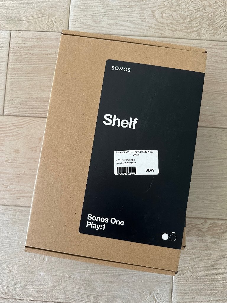 Sonos one plank / Sonos Shelf zwart, Audio, Tv en Foto, Luidsprekers, Ophalen, Overige typen, Zo goed als nieuw, Sonos