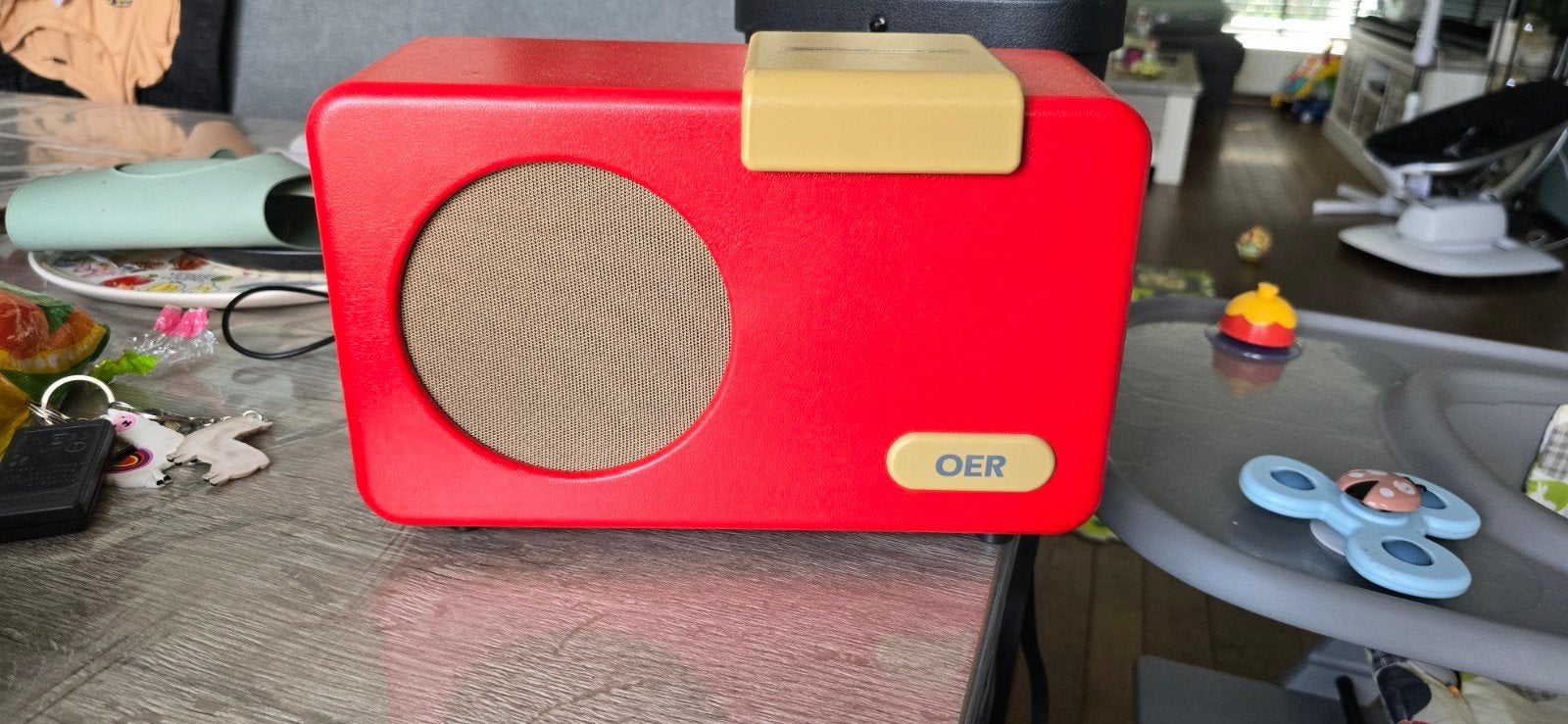 OER Dementie Radio - Eenvoudige Muziekspeler, Ophalen of Verzenden, Zo goed als nieuw, Radio