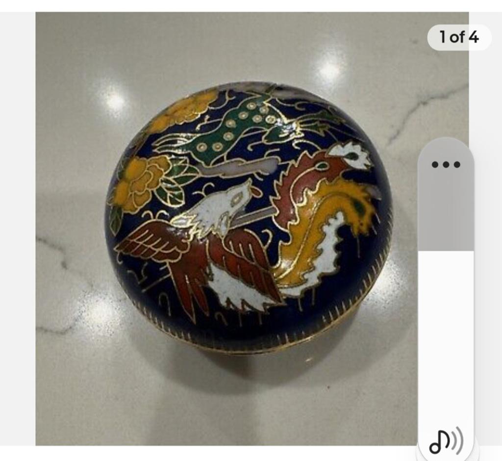 Cloisonne box, Ophalen of Verzenden