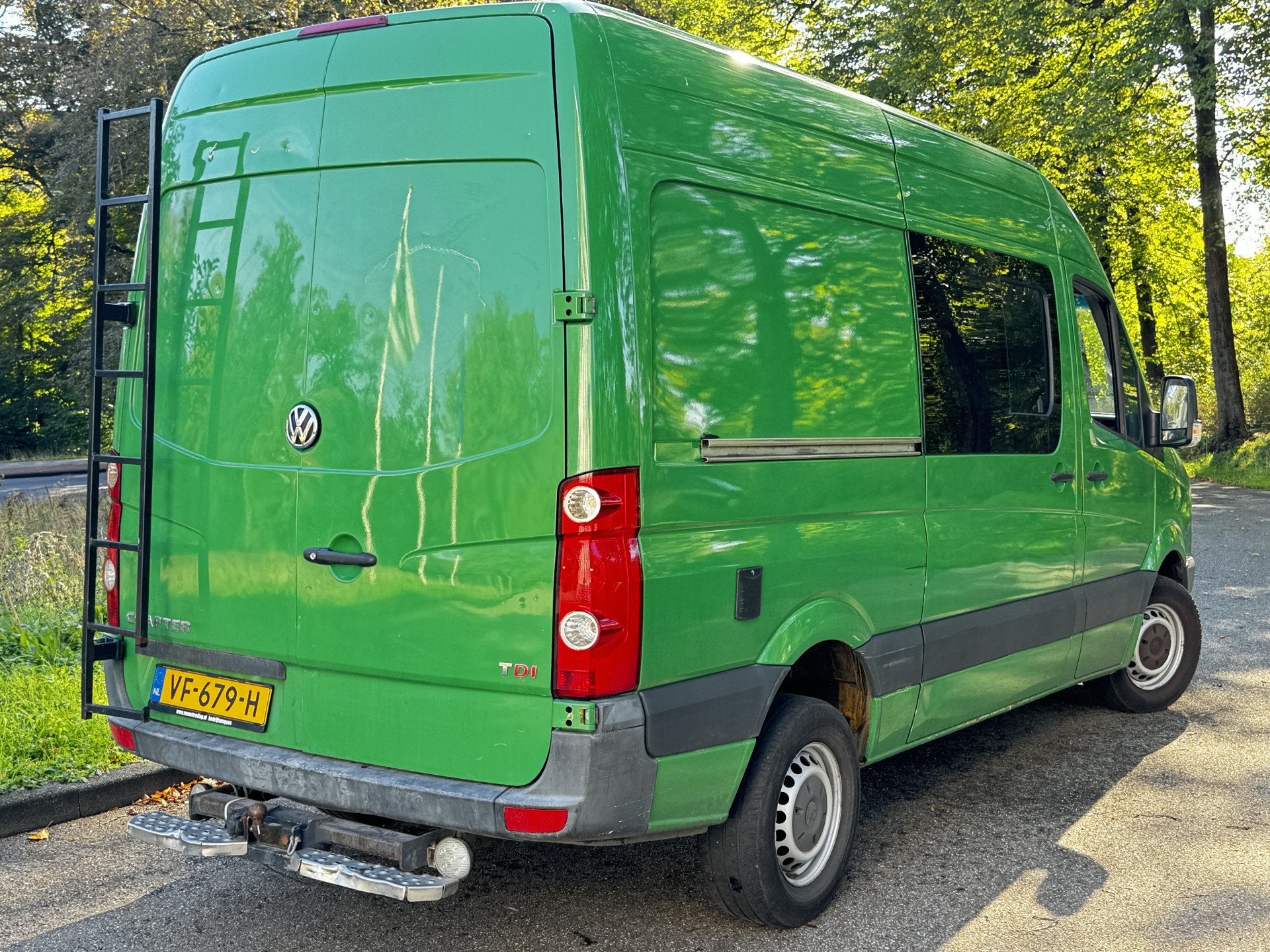 Volkswagen Crafter 32 2.0 TDI L2H2 STAHOOGTE (bj 2013), Caravans en Kamperen, Buscamper of Camperbus, Volkswagen, De Automediair