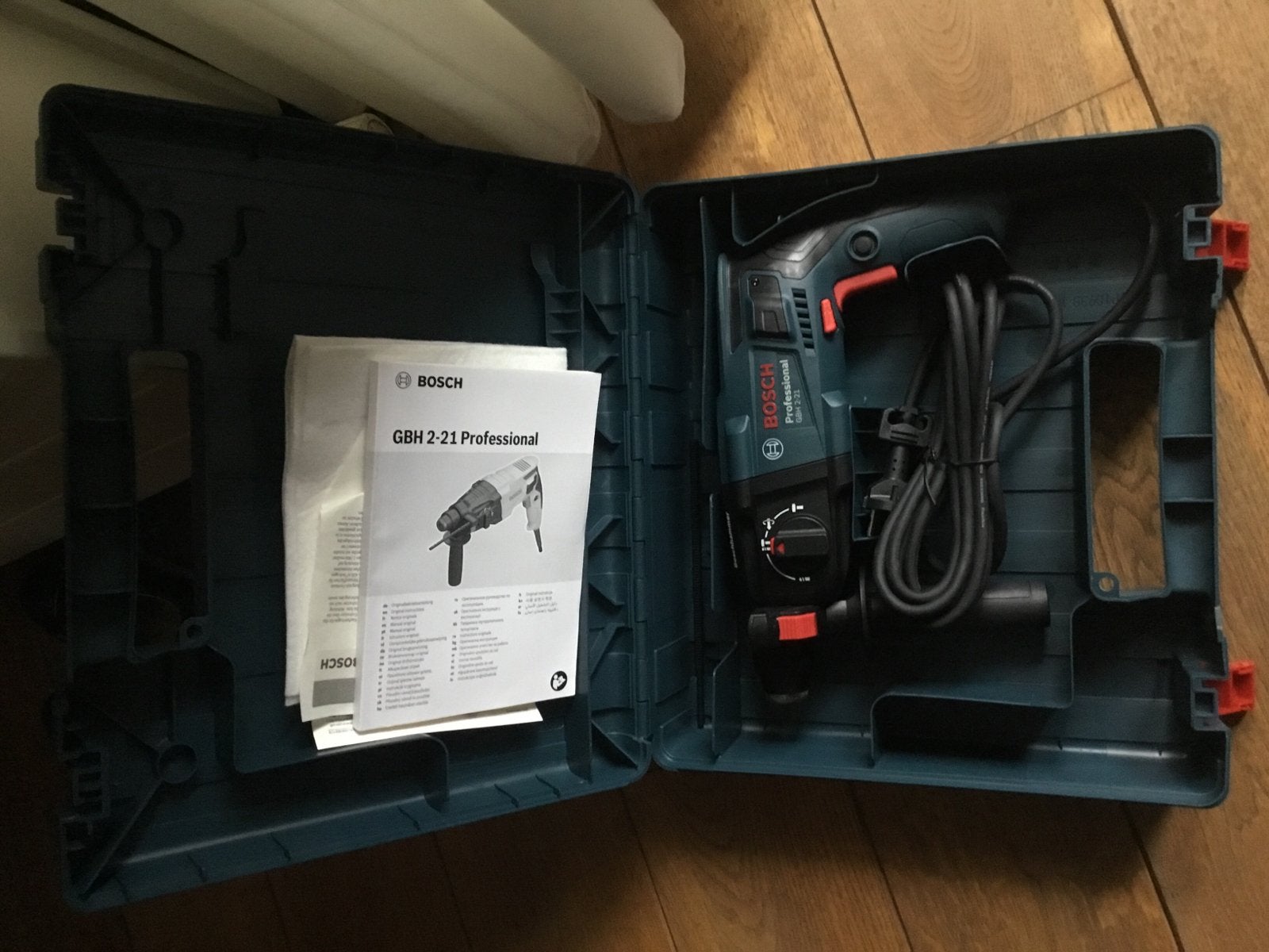 Bosch GBH 2-21 Professional Boorhamer, Ophalen, 600 watt of meer, Boor- en/of Breekhamer, Nieuw