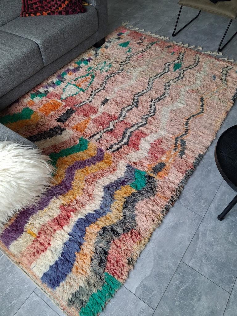 Marrokaans tapijt vintage look, Ophalen, Rechthoekig, 200 cm of meer, 150 tot 200 cm