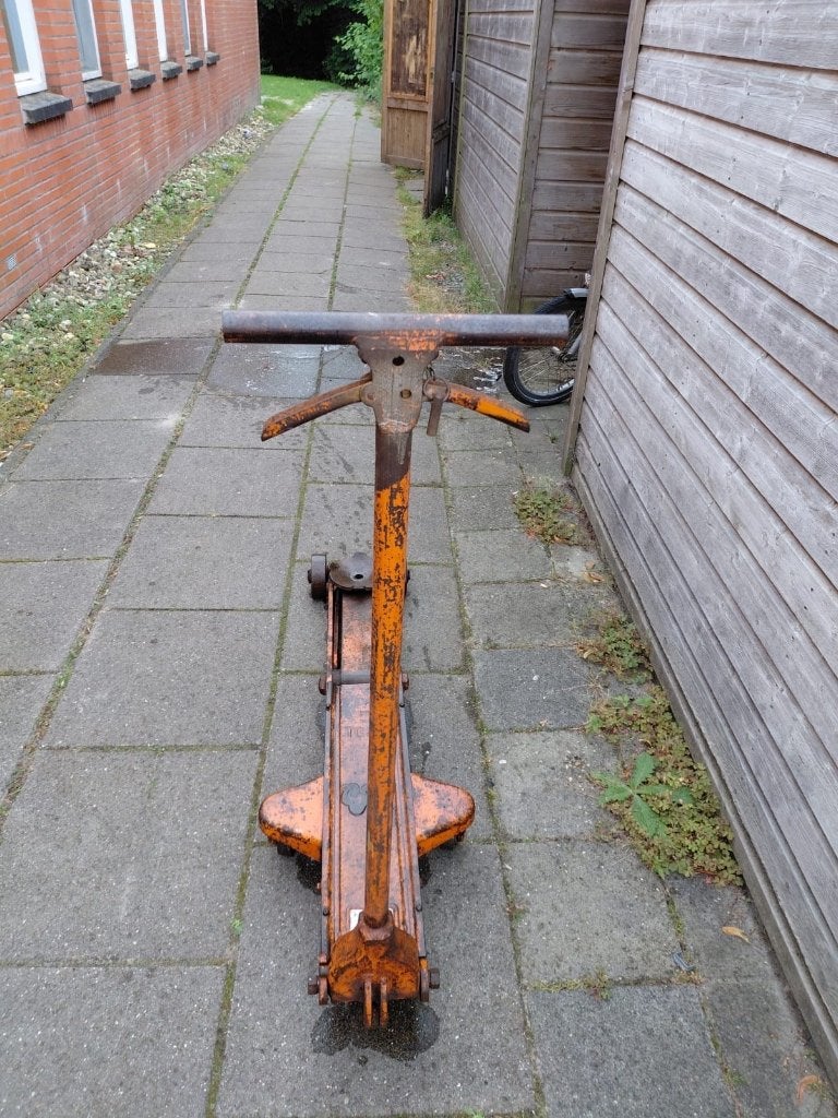 Krik 5 ton lang model, Ophalen