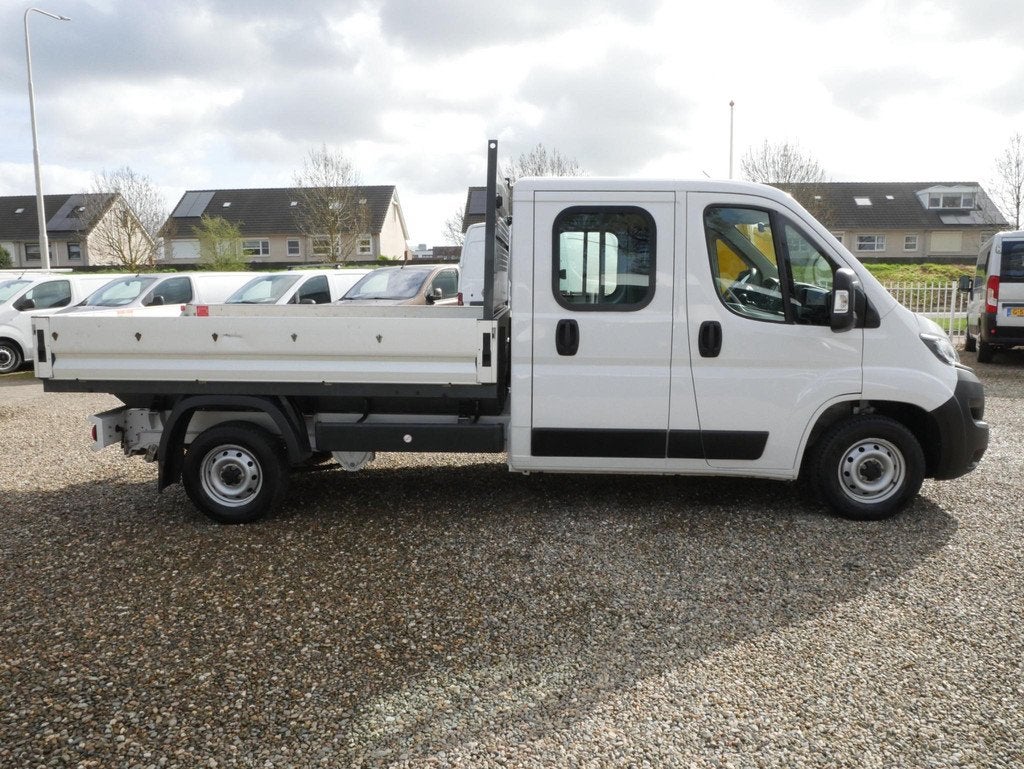 Fiat Ducato 2.2MJ 140PK Pick-up Dubbel cabine open laadbak A, Voorwielaandrijving, Stof, Gebruikt, 4 cilinders