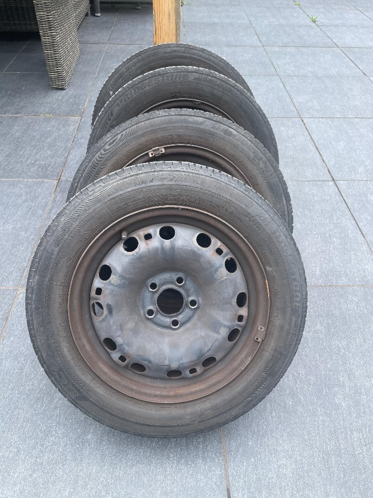 bridgestone ecopia 185 60 15 EP150 84H VW Polo 6r 6c, Ophalen, Gebruikt