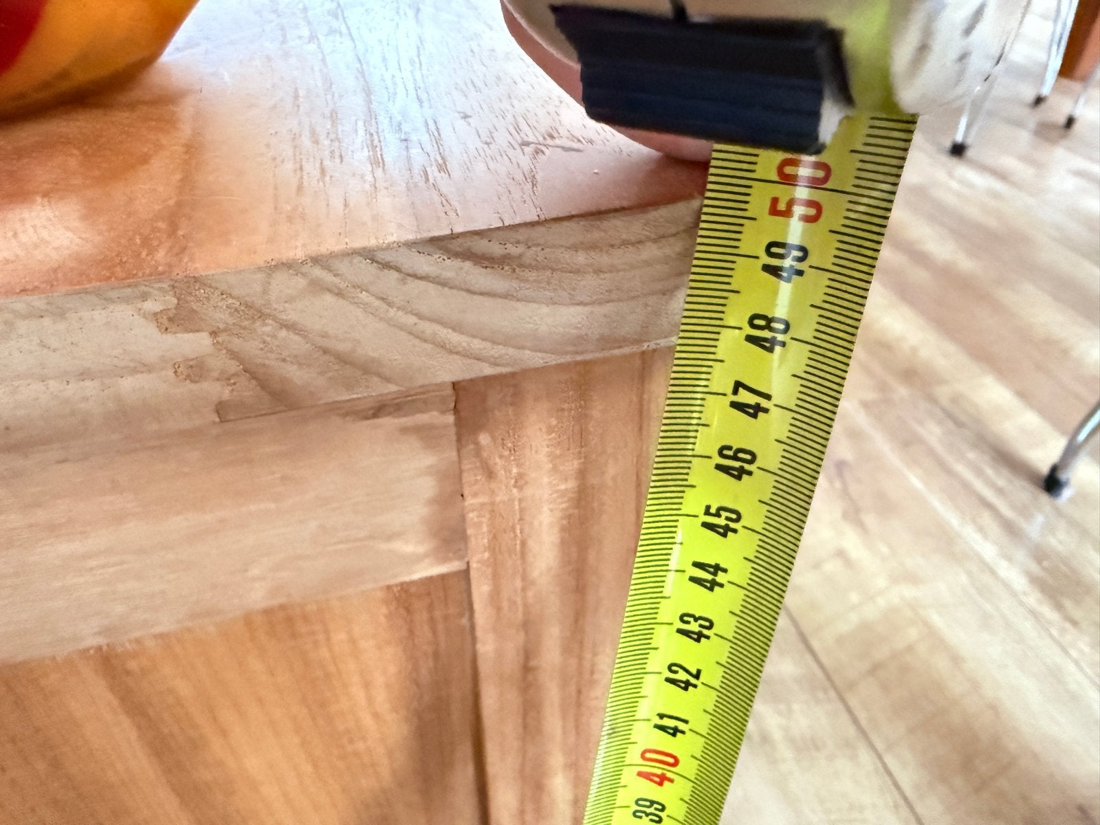 Teak houten dressoir L173xH50xD50, Ophalen, Gebruikt, 150 tot 200 cm, Teakhout