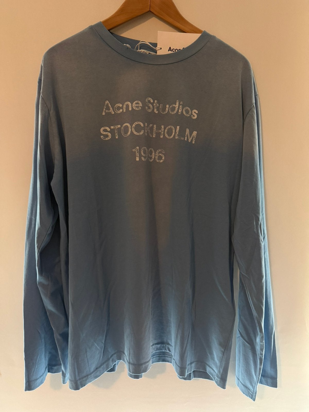Acne Studios longsleeve blue, Ophalen of Verzenden, Nieuw, Blauw