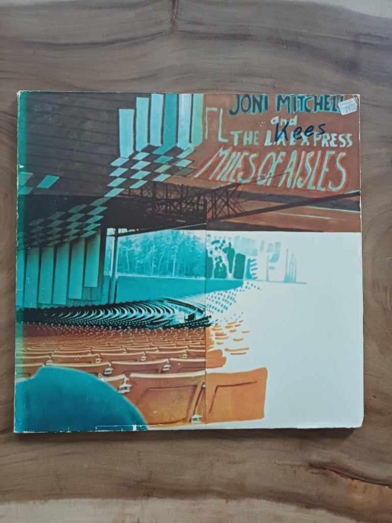 Joni Mitchell and The LA Express - Miles of Aisles - Vinyl, LP, Pop, Ophalen of Verzenden, Zo goed als nieuw