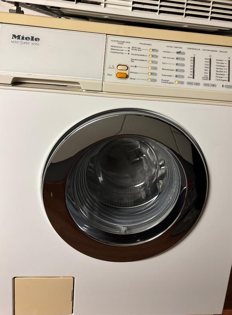 Miele Wasmachine, Ophalen, Gebruikt, Wolwasprogramma, Voorlader