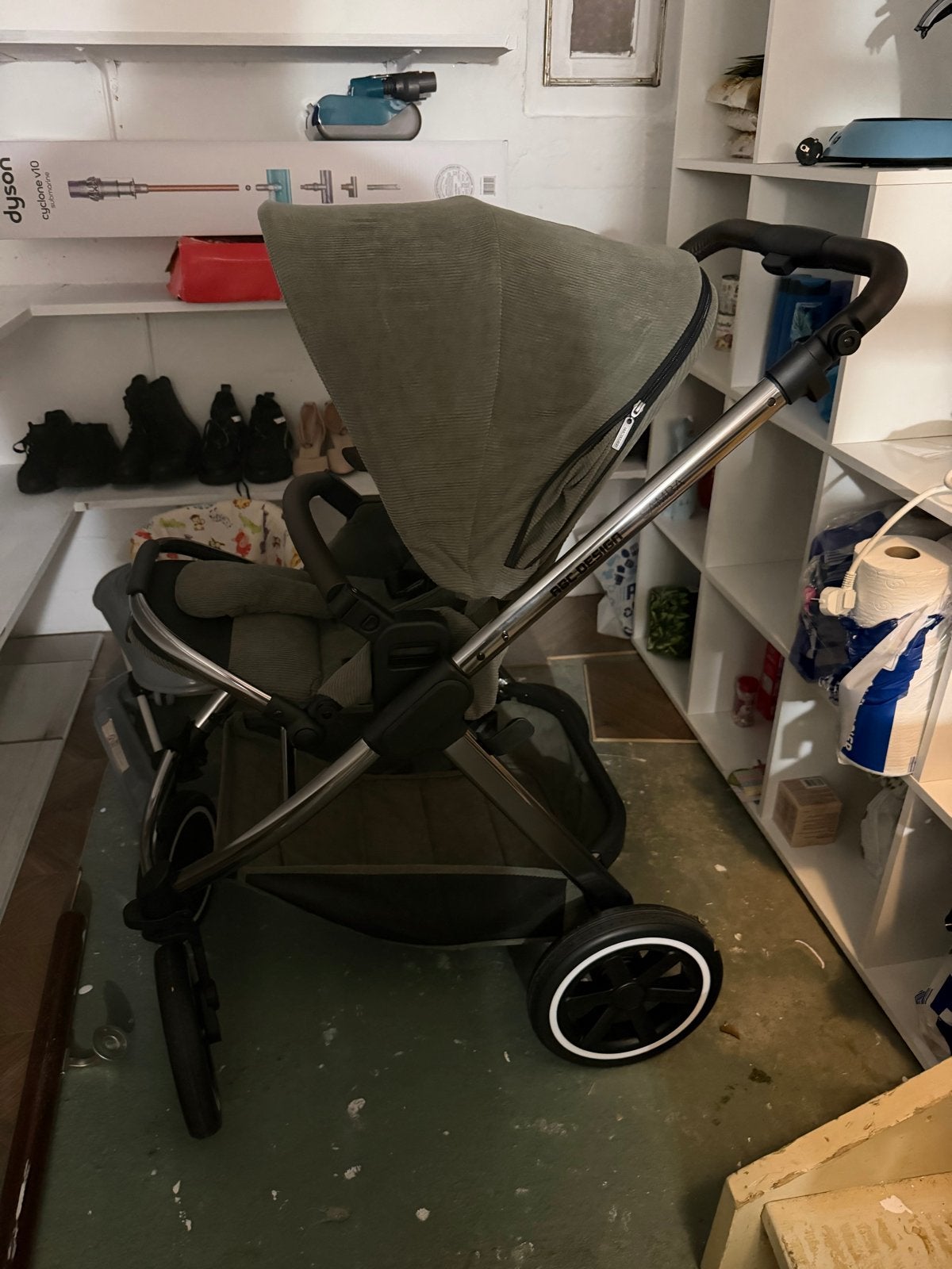 ABC Design Samba kinderwagen - Zo goed als nieuw, Verstelbare duwstang, Zo goed als nieuw, Ophalen, Kinderwagen