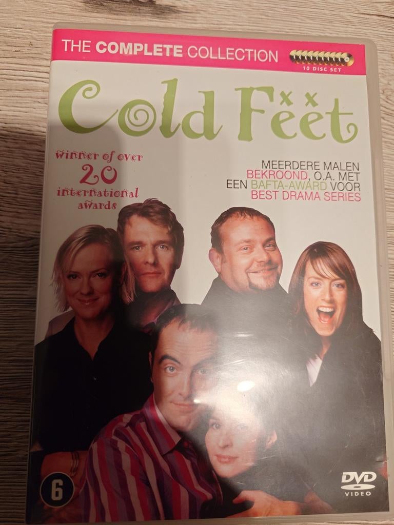 Cold Feet S1 tm S5 10xDvDs Met NLO, Cd's en Dvd's, Dvd's | Tv en Series, Ophalen of Verzenden, Zo goed als nieuw, Komedie
