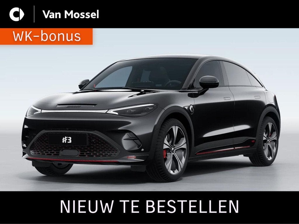 smart #3 BRABUS / Stoelverwarming / Halo Roof / 360-camera, Auto's, Smart, Automaat, 12 maanden, Stof, Zwart
